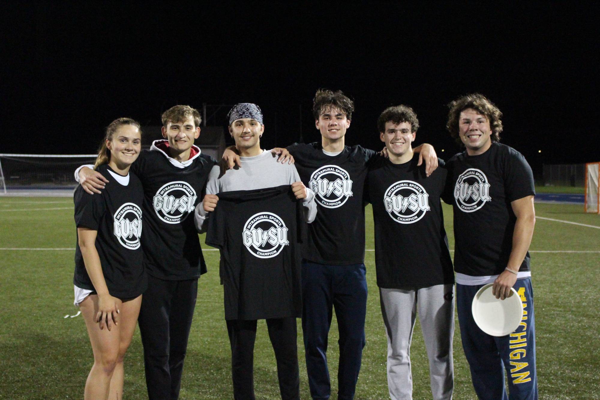 Intramural Ultimate Frisbee Champions